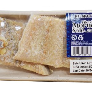 ATLANTIC La Morue Fillet Salé 250g (paper tray)