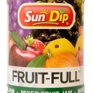 SUNDIP Assorted Jam Mixed Fruit 430g (Glass Jar)