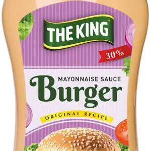 The King Mayonnaise Burger Flip-Top 490g