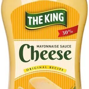 The King Mayonnaise Cheese Flip-Top 490g